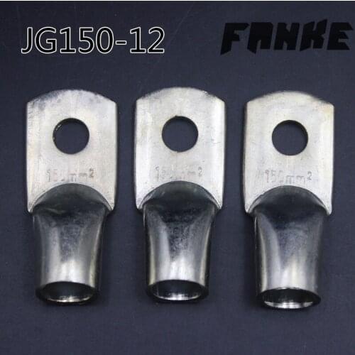 1piece JG150-12 tinned copper cable lugs crimp type Electric power fittings equipment contact terminals