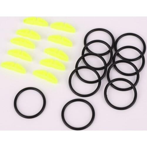 10 pcs/lot Fishing Hook Keeper Fishing Rod Lure Bait SafetyPlastic Hanger Fish Tackle Gadgets Accessories