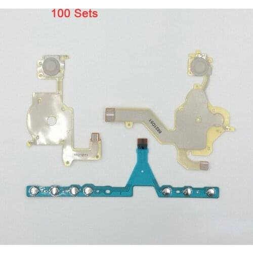 100sets New For PSP3000 Function Flex Cable Direction Sound Button Ribbon Cable For PSP3000 conductive film set