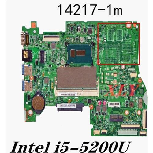 14217-1M ForLenovoYOGA 500-14IBD S41-70 U41-70 FLEX3 1470 Laptop Motherboard GT920M- 2GB SR23YI5-5200U Full Test Free Shipping