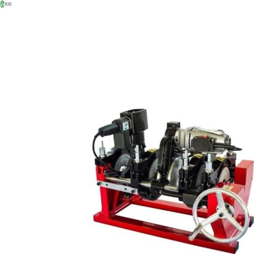 63-160 four-ring manual screw hand crank hot melt machine butt welding machine butt welding machine welding pipe PE fuser weldin