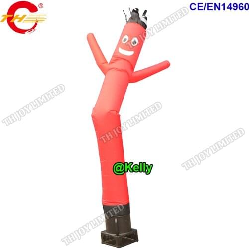 Free door shipping 5mH inflatable sky dancer for sale air dancing tubes for advertising promotion