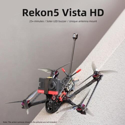 HGLRC REKONFPV Rekon5 HD Zeus F722 Mini BLHELI32 30A CADDX Nebula Pro 2004 3000KV 4S 5inch Mini Long Range LR5 Digital FPV Drone