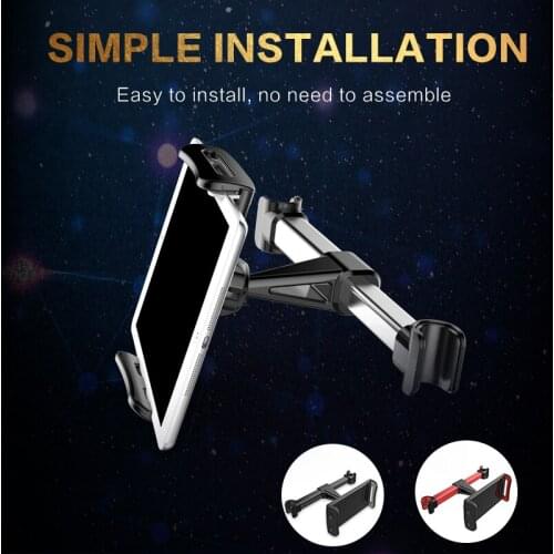 5 pcs Car Rear Seat Mobile Phone Bracket Rear Car Phone Universal Bracket Head Pillow Back Mobile Phone Mini Tablet Holder