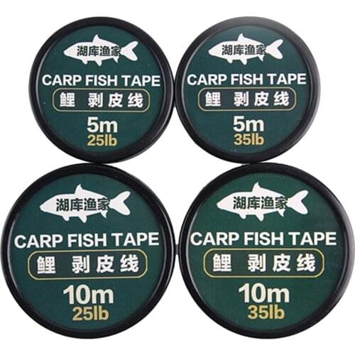 Carp Fishing Coated Hooklink 5 M 10m Hook Line 25lb 35lb Strong Pull Braid Skin Line Wire Skinline Pesca Iscas Fish Tackle Tools