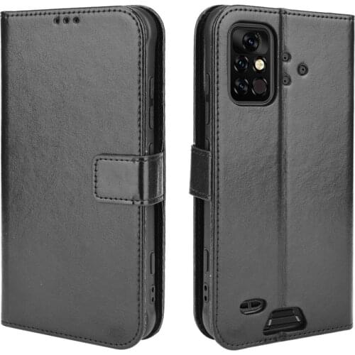 For UMIDIGI Bison Pro Case Magnetic Flip PU Leather Card Slot Soft TPU Back Stand Case For UMIDIGI Power 5 Phone Cover