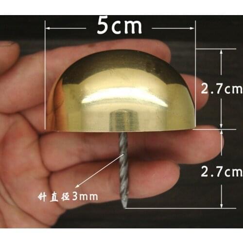 A025 Hardware accessories Chinese antique copper nail pure 5cm door accessories decorative bubble nails drum copper nails 50mm