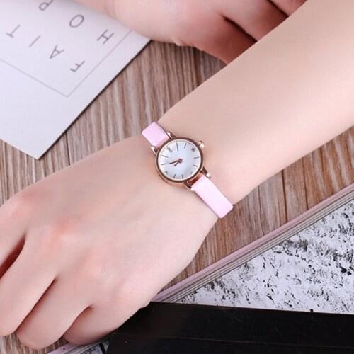 Minimalist Fashion Woman Fine Strap Watch Travel Souvenir Birthday Gifts student wrist watch ladies watch bracelet watch clock