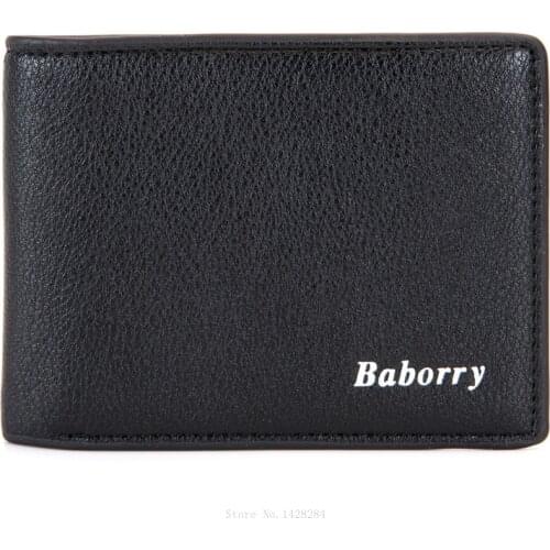 Fashion Mens FRID Wallet Zipper Short Wallet Mony Coin Bag Card Holder Male Bank Cardholder Case