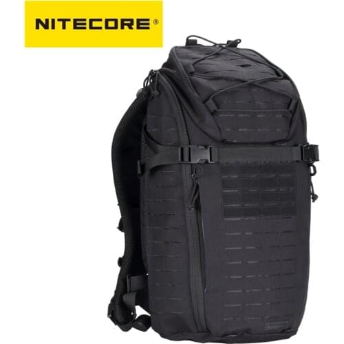 NITECORE MP25 25L Modular Backpack 500D Waterproof Nylon Fabri Knapsack Lightweight Rucksack Multi-purpose Outdoor Sports Bag
