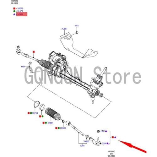 CAR Tie Rod Outer Ball Head Tie Rod End Right For dMo nd eoF oc us Tie Rod Outer Ball Head Pull Arm Lower Arm Swing Arm