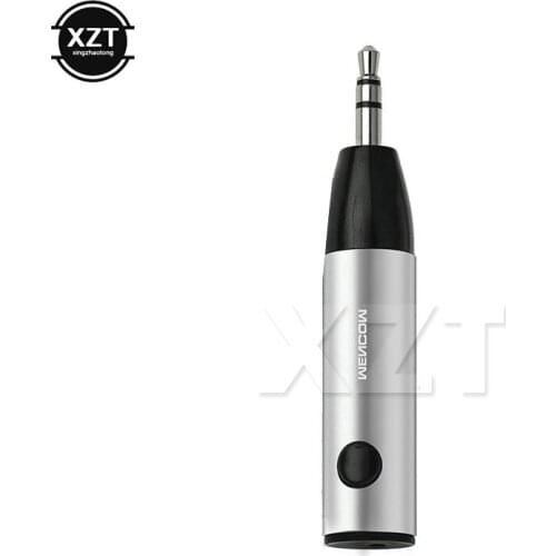 Newest Mini Wireless Bluetooth Stick music receiver Hands free 3.5mm Jack Audio Receiver Adapter AUX with Mic for Headphone