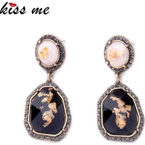 New Statement Irregular Women Earrings 2016 New Fashion Drop Earrings Classic Alloy Costume Statement Jewelry