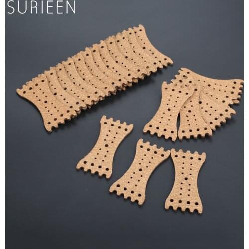 20 Pcs Hunting Microfiber Leather Slingshot Pouches Pouch For Outdoor Shooting Catapults Sling Shots Bow Replacements 75*22*36mm