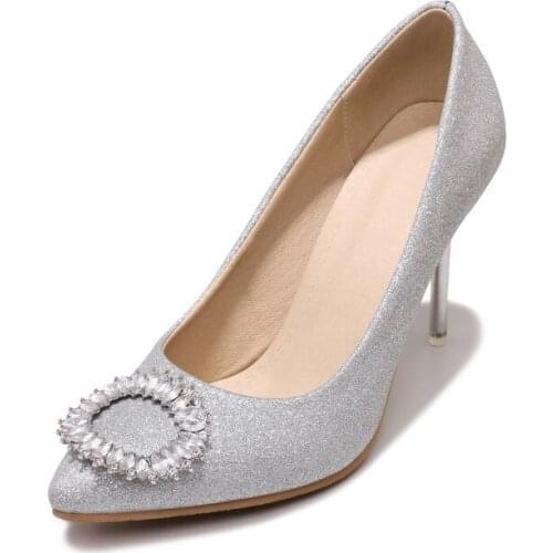 Joker model 2019 high age season sexy stilettos with shallow mouth size code 30-48 womens shoes