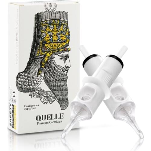 20PCS Disposable Tattoo Needles Microblading 0.30mm 0.35mm RL Sterilized Permanent Makeup Needles For Cartridge Machines Grips