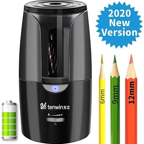 Automatic Electric Pencil Sharpener Heavy Duty Stationery for Pencils Mechanical USB for Children Artists Gift School Supplies