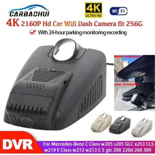 Car DVR Video recorder Dash Cam For Mercedes-Benz C Class w205 s205 GLC x253 CLS w219 E Class w212 w213 C E glc 200 220d 260 300