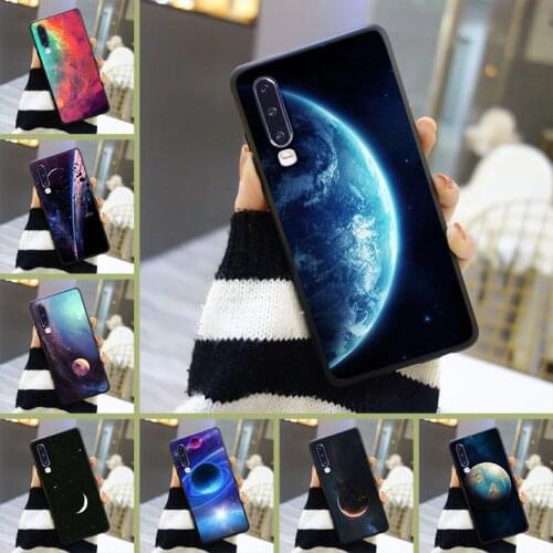 Phone Case For Huawei P30 Lite Pro P20 Lite 2019 Soft Silicone Black Star Cool Back Cover For Huawei P Smart Z P Smart Plus 2019