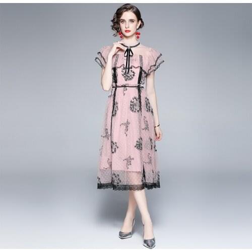 Iceinside Summer Dresses With Lace