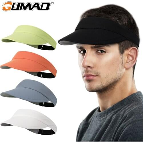 Summer Sun Visor Cap Hat Sports Running Cycling Bicycle Beach Golf Tennis Baseball Caps Adjustable Quick Dry Snapback Men Women