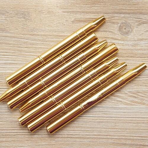 Metal shell double head brush Lip / concealer brush Makeup Brushes Applicator Lipstick Brushes Beauty Tools Pinceis De Maquiagem