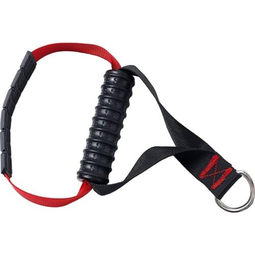 Multifunction Resistance Bands Handle Grips Large Clips for Cables Machine LAT Body Building Muscle Toning