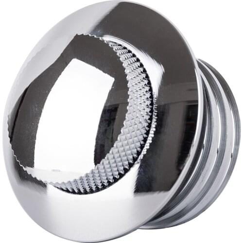 Motorcycle Moto Aluminum Flush Pop-up Screw-In Fuel Tank Gas Cap Cover For Harley 1982-2010