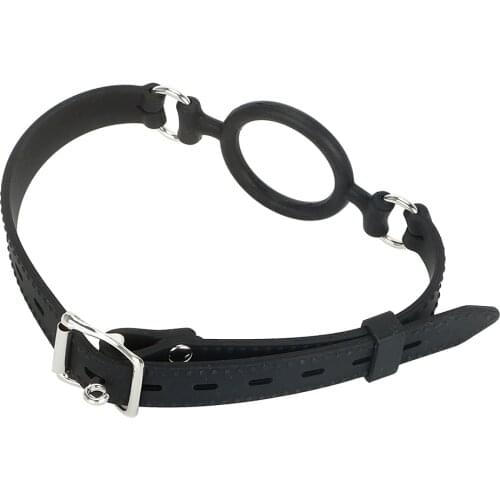 Mouth Gag Harness For Married Couples Black Oral Fixation Ball Muzzle Ring Bondage Strap Sex Toys Products Womens Adult Games