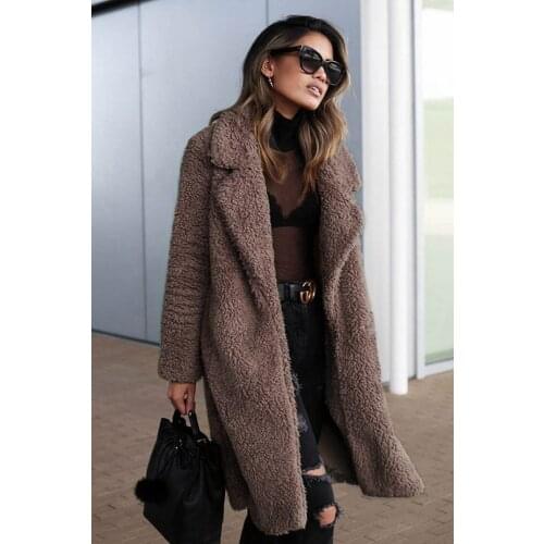 2020 autumn/winter new womens casual fashion street collar pocket long-sleeved womens top jacket warm loose comfortable women