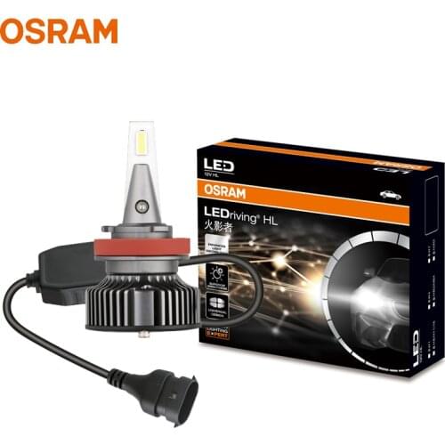 OSRAM LED HYZ H8 H11 H16 PGJ19-1/-2/-3 46211CW Original Genuine Bulbs Car Headlight Cool White 6000K 12V 25W (1Pair)