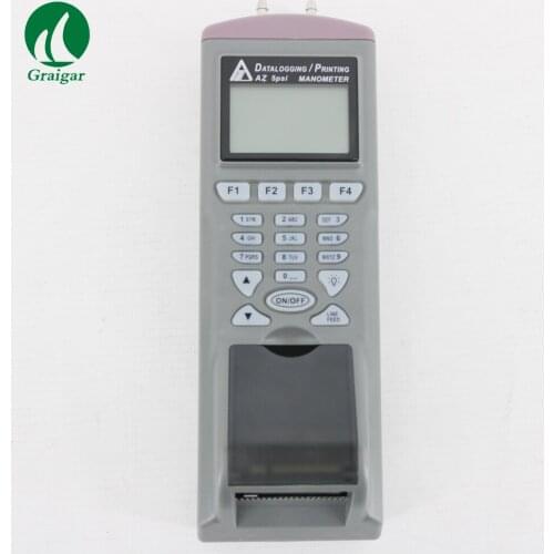 Pressure Measuring AZ9835 Sigle Point Measurement Manual Record up to 99 Points Automatically Record to 12000 Points