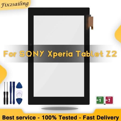 High Quality 10.1"Touch Panel For Sony Xperia Tablet Z2 SGP511 SGP512 SGP521 SGP541 Touch Screen Glass Sensor For Tablet Z2