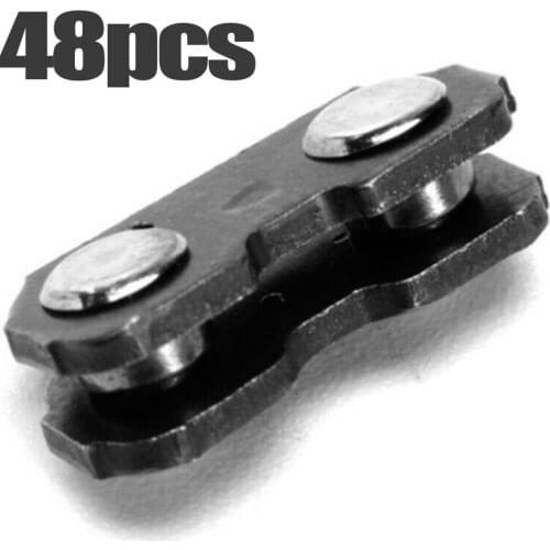 24 Sets Chain links 3/8\\\\\\\\\\\\\\\" Black Chainsaw Parts Accs For Stihl Type 33R 35R