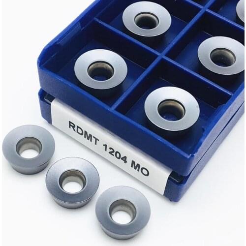10 pieces of milling cutter RDMT1204 MO LT30 CNC milling insert carbide tool turning tool RDMT 1204 MO LT30 lathe parts tool