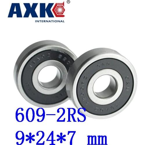 2019 Factory Direct Sale 609 2rs 609-2rs 609rs 180019 9*24*7 Mm High Quality Deep Groove Ball Bearing 50pcs/lot Free Shipping