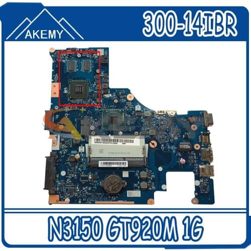 Akemy For Lenovo 300-14IBR BMWC1/BMWC2 NM-A471 Laptop Motherboard CPU N3150 GT920M 1G 100% Test OK