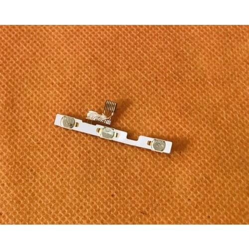 Used Original Power On Off Button Volume Key Flex Cable for LEAGOO T5C SC9853 Octa Core 5.5" FHD Free shipping