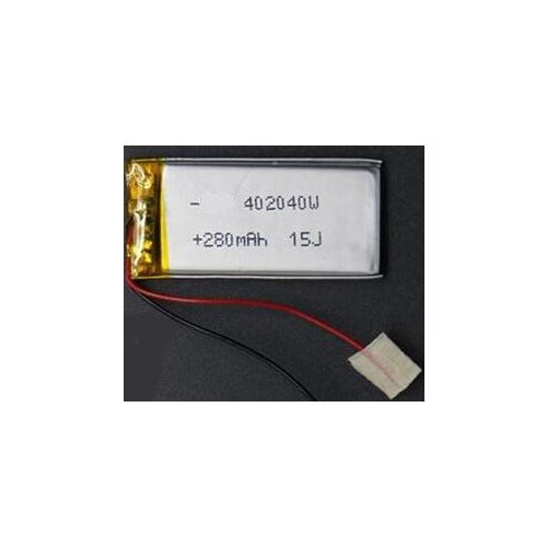 Free shipping 2pcs/lot 402040 3.7v 280mAh battery lithium polymer li-po battery for MP3 MP4 speaker pen recorder
