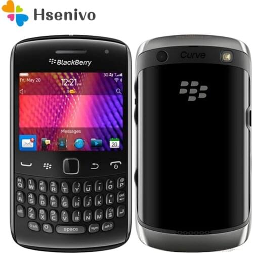 Blackberry 9360 Refurbished-Original Curve Apollo QWERTY 5.0MP Camera GPS WiFi Bluetooth BlackBerry OS Cellphone Free Shipping