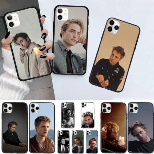 Robert Pattinson British actors Phone Case for iPhone 11 12 pro XS MAX 8 7 6 6S Plus X 5S SE 2020 XR
