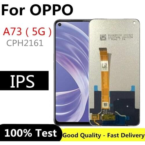 For OPPO A73 5G phone LCD Display Screen Touch Panel Screen Digitizer For OPPO a73 CPH2161 LCD