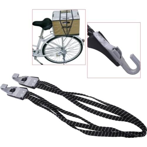 Bicycle Fixed Rope Elastic Luggage Rubber Band 3in1 Strap Hook Cycling Stacking