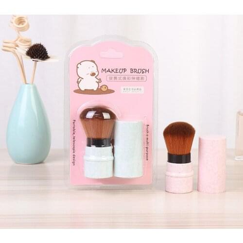 New portable blush brush expansion brush honey paint powder paint makeup brush
