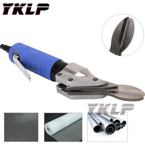 Air Pneumatic Power Straight Scissor Cutting Tool Steel Metal Shears Iron Cutter