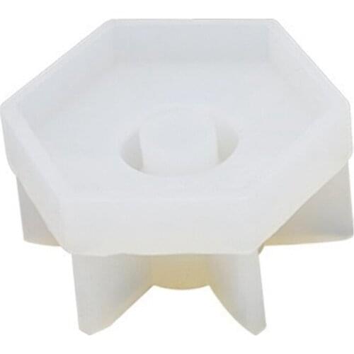 Candlestick Epoxy Resin Tray Molds Silicone Mold Concrete Candlestick Handmade Cement Ashtray Mould Craft Candle Holder