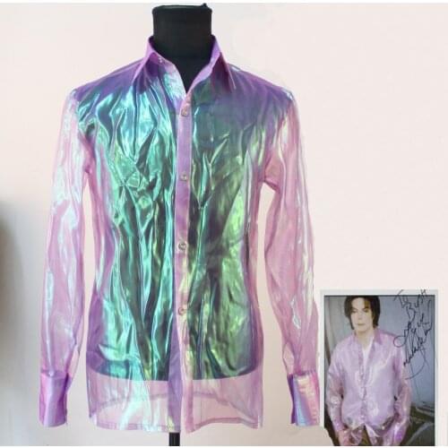 Rare MJ Michael Jackson Both Side Rhinestone Silver Crystal Handmade Glove Collection For Billie Jean Preformance