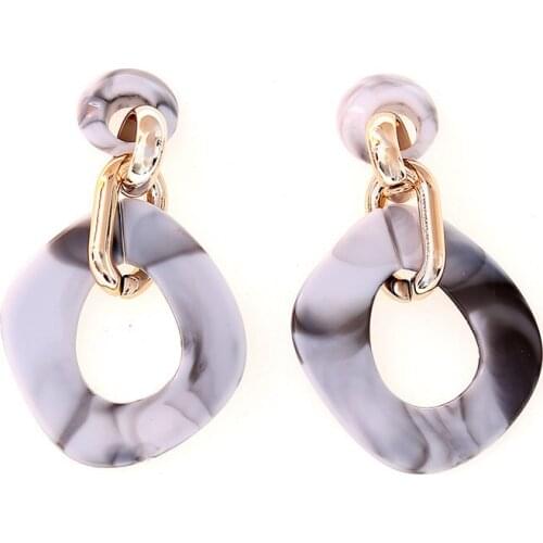 2021 New Rushed Brinco Retro Geometric Long Chain Yakeli Euramerican Earrings Exaggerated Multi-layer Pendant Jewelry Wholesale