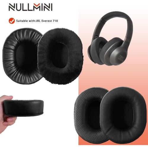NullMini Replacement Earpads for JBL Everest 710 Headphones Memory Foam Thicken Leather Sleeve Earphone Earmuff