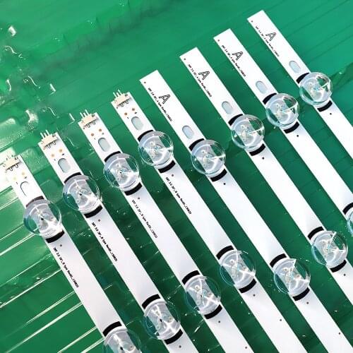 LED Backlight strip 8 Lamp For LG TV 390HVJ01 lnnotek drt 3.0 39" 39LB5610 39LB561V 39LB5800 39LB561F DRT3.0 39LB5700 39LB650V